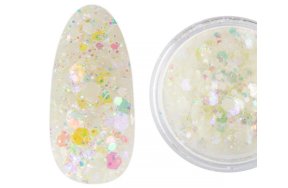 Παγιέτα που Φωσφοριζει στο Σκοτάδι Λευκό 2g