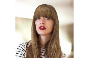 Φράντζα Φυσική με Αφέλειες Ξανθό