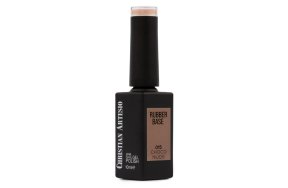 Ημιμόνιμο Βερνίκι Rubber Base Choco Nude No 015 Σκούρο Μπεζ/Καφέ 10ml