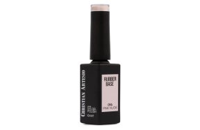 Ημιμόνιμο Βερνίκι Rubber Base Pink Nude No 016 Ροζ/Nude 10ml