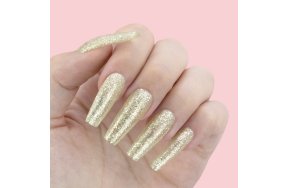 Ημιμόνιμο Βερνίκι Νυχιών Νο 098 Σαμπανιζέ Παγιέτα Glitter 10ml - Christian Artesio