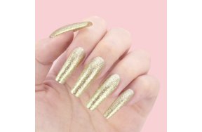 Ημιμόνιμο Βερνίκι Νυχιών Νο 099 Σαμπανιζέ Glitter 10ml - Christian Artesio