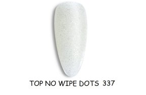 Ημιμόνιμο Βερνίκι Νυχιών Top Ματ No Wipe Dots Νο 337 10ml
