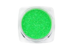 Σκόνη νέον πράσινο glitter, 2.5g