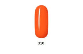 Ημιμόνιμο βερνίκι νυχιών Νο 310 πορτοκαλί, 10ml