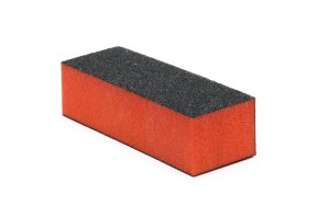 Buffer Νυχιών Μαύρο-Πορτοκαλί