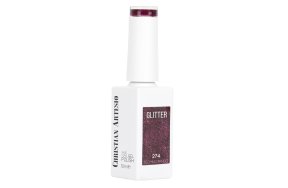 Ημιμόνιμο Βερνίκι Νυχιών Techno Tango Νο 274 Μωβ Glitter 10ml
