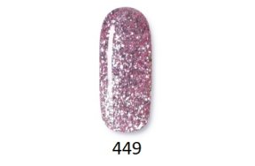 Ημιμόνιμο Βερνίκι Νυχιών Fairy Floss Νο 449 Ροζ Glitter 10ml