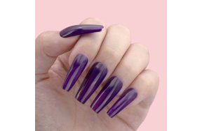 Ημιμόνιμο Βερνίκι Νυχιών Νο 136 Μωβ Σκούρο 10ml