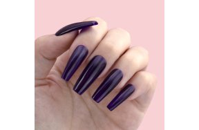 Ημιμόνιμο Βερνίκι Νυχιών Νο 137 Μωβ Σκούρο 10ml