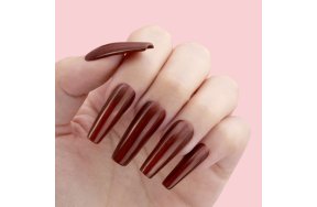Ημιμόνιμο Βερνίκι Νυχιών Νο 148 Μπορντό Μεταλλιζέ 10ml