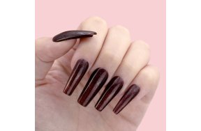 Ημιμόνιμο Βερνίκι Νυχιών Νο 151 Μπορντό Glitter 10ml