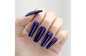 Ημιμόνιμο Βερνίκι Νυχιών Serene Sky Νο 155 Μπλε Glitter 10ml