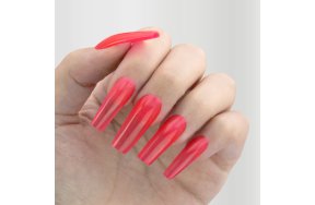 Ημιμόνιμο Βερνίκι Νυχιών Νο 190 Νέον Ροζ Ημιδιάφανο 10ml