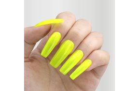 Ημιμόνιμο Βερνίκι Νυχιών Νο 071 Νέον Κίτρινο Λεμονί Ημιδιάφανο 10ml - Christian Artesio