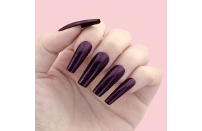 Ημιμόνιμο Βερνίκι Νυχιών Νο 222 Μωβ Glitter 10ml