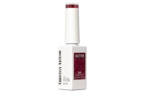 Ημιμόνιμο Βερνίκι Νυχιών Garnet Glamour Νο 232 Μπορντό Glitter 10ml