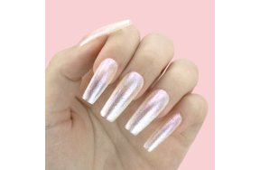 Ημιμόνιμο Βερνίκι Νυχιών Νο 293 Λευκό Ιριδίζον Glitter 10ml