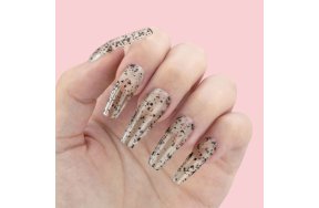 Ημιμόνιμο Βερνίκι Νυχιών Eggshell Νο 333 Διάφανο Dots 10ml