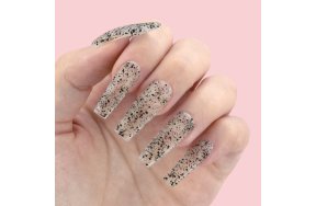 Ημιμόνιμο Βερνίκι Νυχιών Matte Top Coat No Wipe Dots Νο 335 10ml