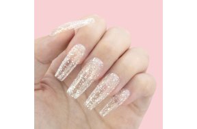 Ημιμόνιμο Βερνίκι Νυχιών Top Coat No Wipe Λευκό Dots Νο 336 10ml