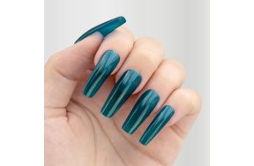 Ημιμόνιμο Βερνίκι Νυχιών Jelly Glass Top Coat No Wipe Νο 346 Μπλε 10ml