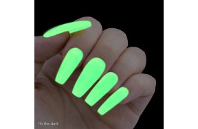 Ημιμόνιμο Βερνίκι Νυχιών Νο 356 Κίτρινο που Φωσφοριζει στο Σκοτάδι 10ml