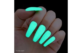 Ημιμόνιμο Βερνίκι Νυχιών Νο 357 Πράσινο που Φωσφοριζει στο Σκοτάδι 10ml