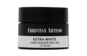 Uv/Led Hard Builder Nail Gel Extra White, Λευκό 15g