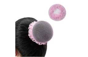 Φιλές Μαλλιών για Κότσο Ροζ 10 εκ. – Ιδανικός για Παιδιά & Μπαλέτο