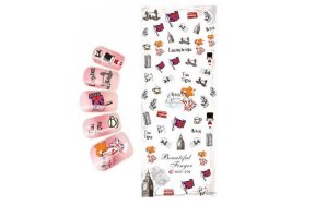 Αυτοκόλλητα Νυχιών Νερού