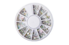 Στρας Ιριδίζον - Λευκό 240τμχ