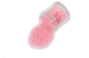Σκόνη ροζ απαλό ιριδίζον  glitter, 10g