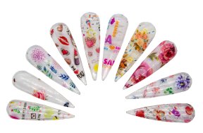 Foil Νυχιών Σετ 10τμχ