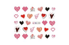 Αυτοκόλλητα Νυχιών Νερού