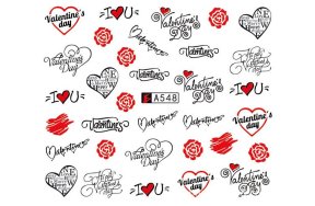 Αυτοκόλλητα Νυχιών Νερού