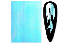 Αυτοκόλλητα Νυχιών Φλόγα