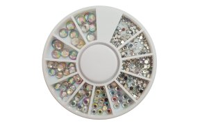 Στρας Λευκό Ιριδίζον 380τμχ