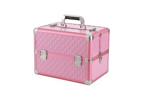 Επαγγελματική βαλίτσα αλουμινίου ροζ έντονο