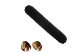 Σφουγγαράκι Μαλλιών με 70 Τσιμπιδάκια για Όγκο & Κότσους – Μαύρο 50.8cm