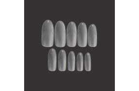 Νύχια Tips Gelly Oval Medium Διάφανο Κασετίνα 100τμχ
