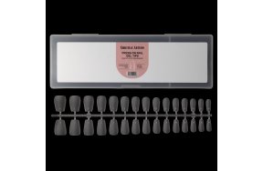 Νύχια Press-On Nail Gel Tips Πολύ Λεπτά Coffin Short Διάφανα 240 τεμ.