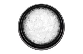 Διακοσμητικό Νυχιών Αστέρι και Παγιέτα Λευκό