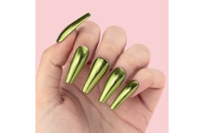 Σκόνη Καθρέφτης σε Υγρή Μορφή Πράσινο