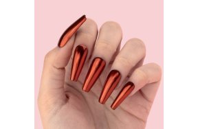 Σκόνη Καθρέφτης σε Υγρή Μορφή Κόκκινο