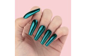 Σκόνη Καθρέφτης σε Υγρή Μορφή Γαλάζιο