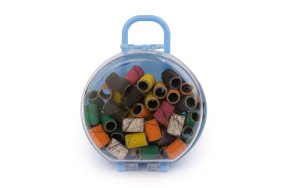 Κυλινδρικά Sanding Bands 5mm (Σκληρό #80) Σετ 50τμχ