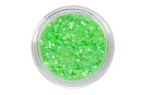 Παγιέτα Πράσινο Νέον Ιριδίζον 3g