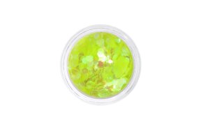 Παγιέτα Κίτρινο Ιριδίζον Μεγάλη 3g