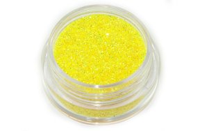 Σκόνη Κίτρινο Νέον Glitter 3g